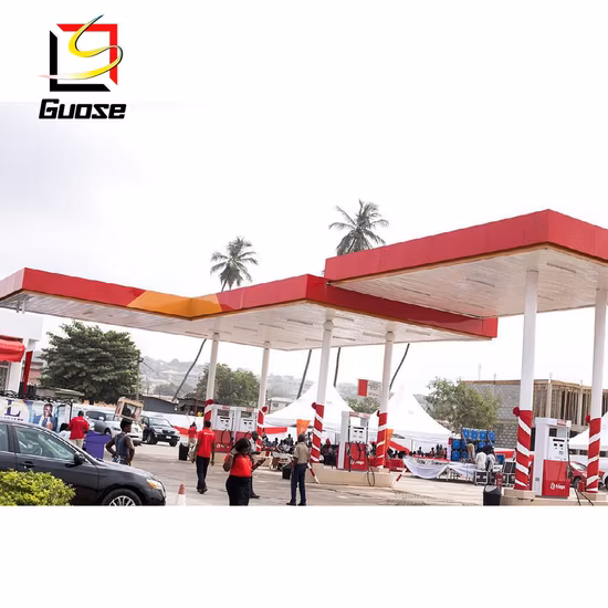 Meubles de Station-service, pylône en acier inoxydable, signe des prix du pétrole, produits de Station-service en acier léger pour Stations-service