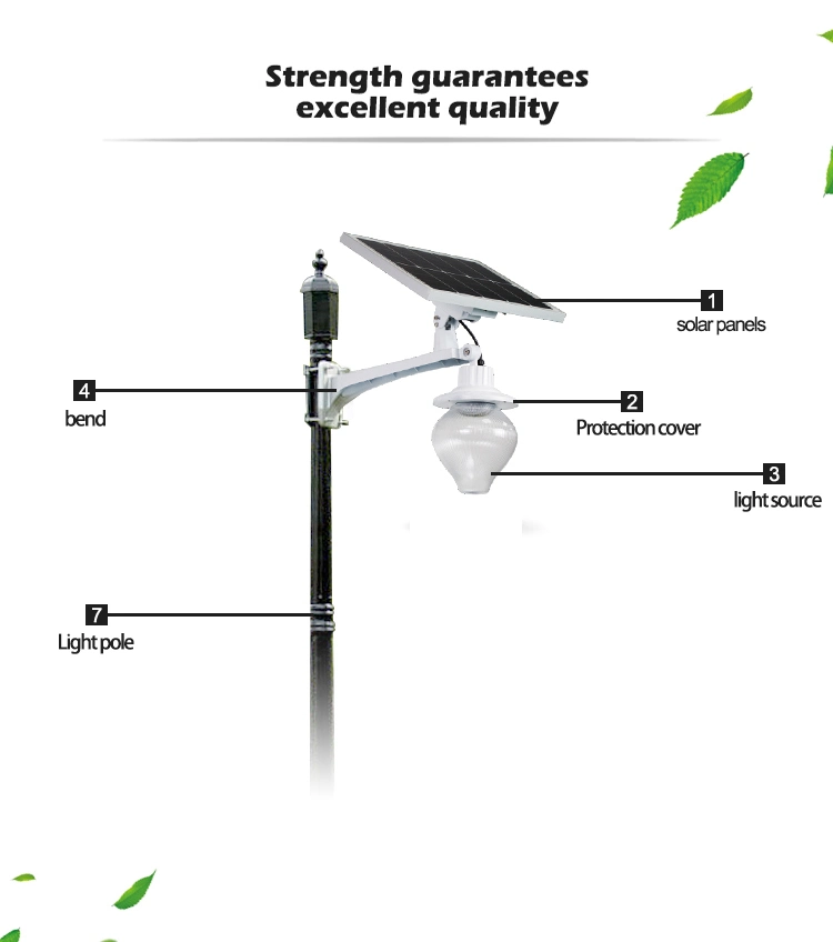 High Lumens Best Solar Outdoor Garden Solar Garden Light Solar Light Solar Light Post